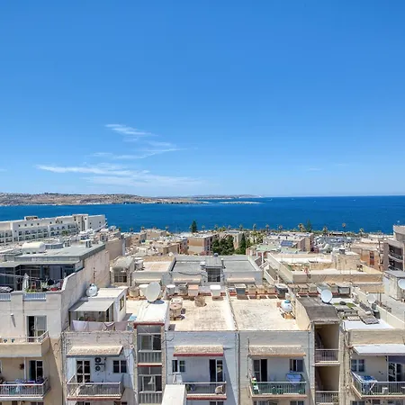 New - Stylish 2br Penthouse With Terrace, Seaview & Private Jacuzzi By Sf Homes 12 아파트 세인트폴스베이