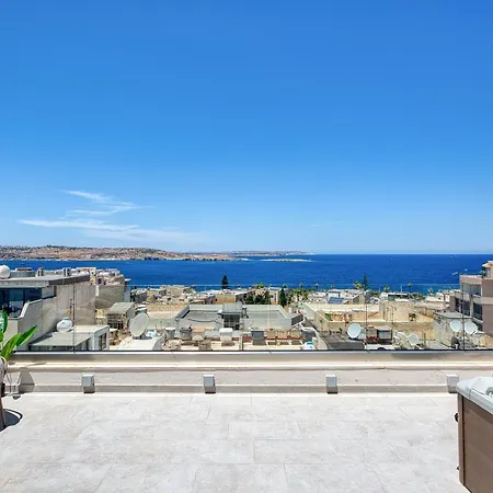New - Stylish 2br Penthouse With Terrace, Seaview & Private Jacuzzi By Sf Homes 12