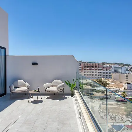 아파트 New - Stylish 2br Penthouse With Terrace, Seaview & Private Jacuzzi By Sf Homes 12